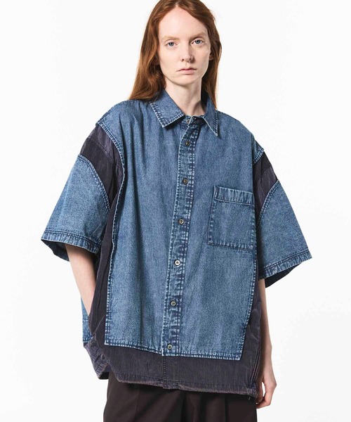 MAISON SPECIAL（メゾンスペシャル） シャツ 「UNISEX」8oz Denim