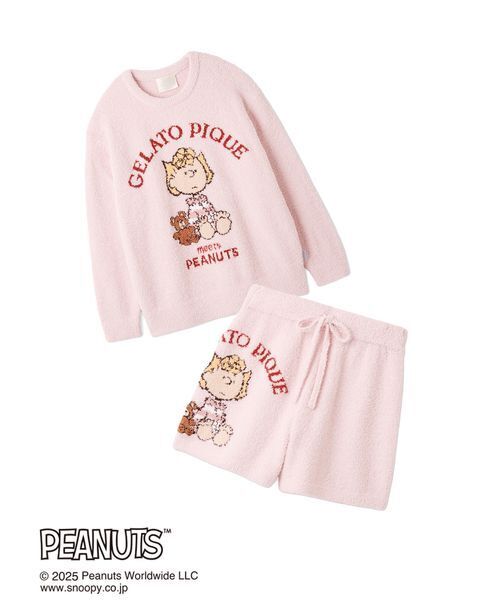 gelato pique（ジェラートピケ） パジャマ ルームウェア 「PEANUTS