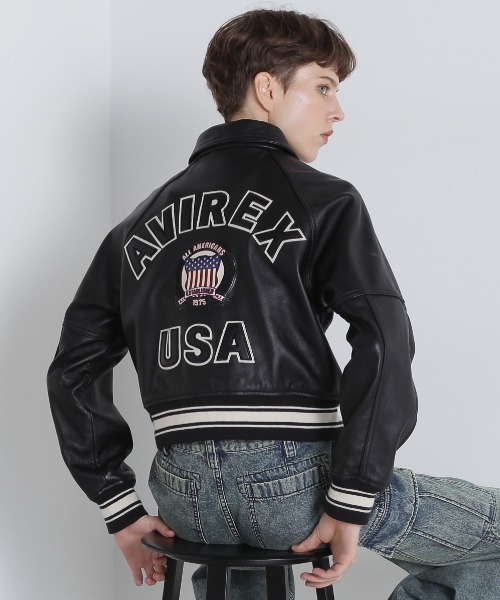 AVIREX（アヴィレックス） スタジャン 「WOMAN/直営店限定」LIGHT