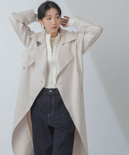 NANO universe（ナノ・ユニバース） トレンチコート コート 撥水＆花粉