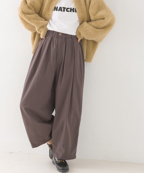 OMNES（オムネス） パンツ ウォッシュ加工 ダンプサーカスバルーン