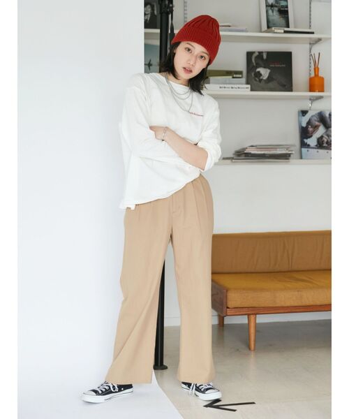 Ungrid（アングリッド） チノパン 「WEB限定」ツータックチノパンツ