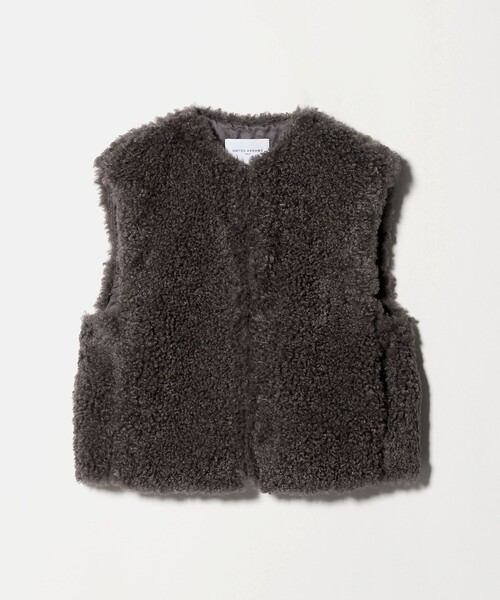 UNITED ARROWS（ユナイテッドアローズ） ベスト ジレ ファーライク