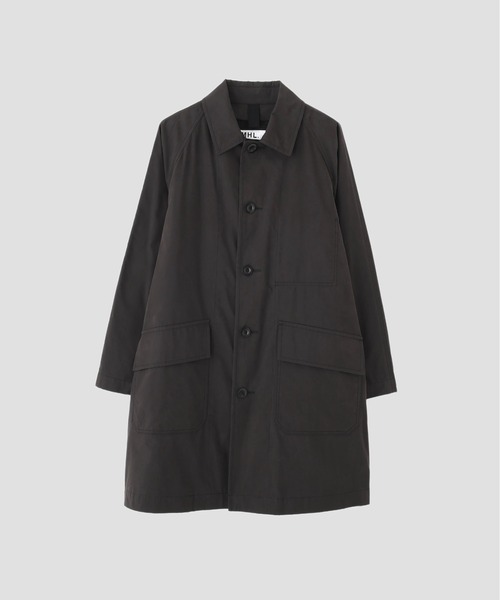 MHL.（エムエイチエル） ステンカラーコート コート WORN COTTON NYLON