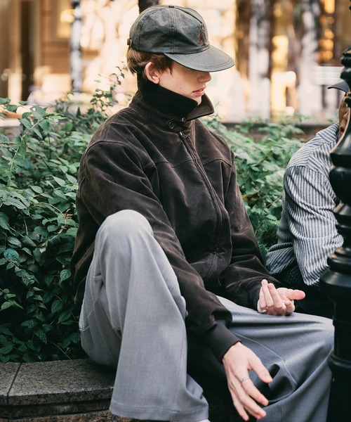 Regen Glanz ブルゾン アウター synthetic suede zip blouson