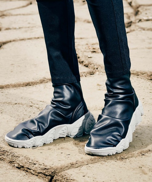 glamb（グラム） スニーカー High Cut Drape Sneakers / ハイカット