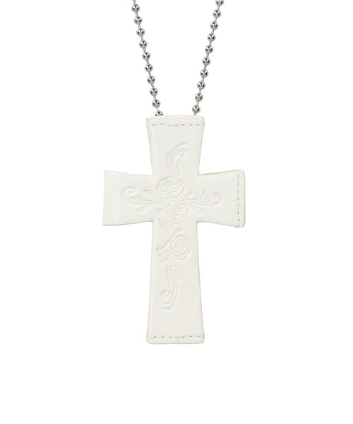 SCULPTOR（スカルプター） ネックレス Cross Leather Strap Wallet