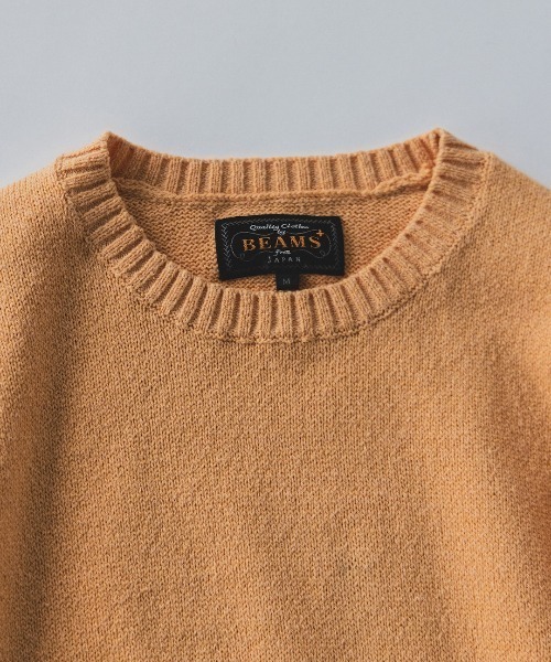 BEAMS+（ビームスプラス） セーター ニット Crew LilyYarn 7G メンズ