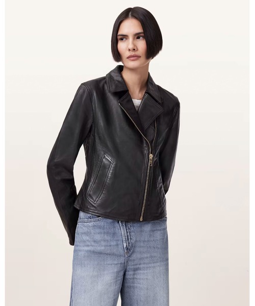 ALLSAINTS（オールセインツ） レザージャケット ライダース レディース
