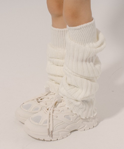 URBAN CHERRY（アーバンチェリー） レッグウォーマー ボリュームリブ