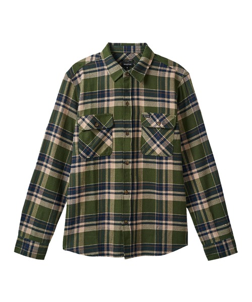 BRIXTON（ブリクストン） シャツ 長袖 ネルシャツ チェックシャツ