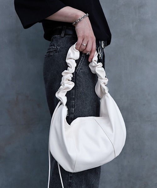 KOYA. ショルダーバッグ 2wayギャザーショルダーバッグ メンズ