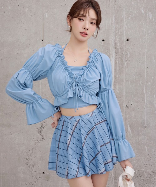 TeddyShop（テディショップ） 水着 「2WAYバンドゥ/ドロスト調節可