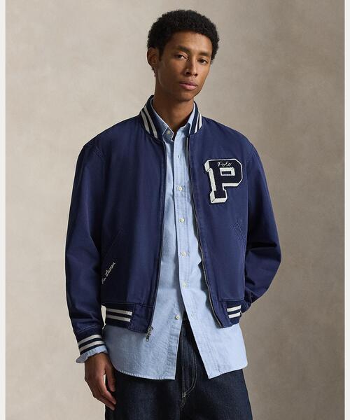 POLO RALPH LAUREN（ポロ・ラルフローレン） スタジャン エンブロイ