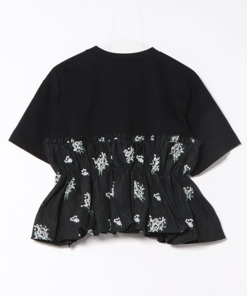 Chesty（チェスティ） tシャツ カスミソウ刺繍Tシャツ レディース