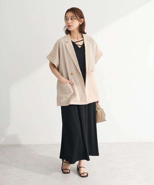 Green Parks（グリーンパークス） ワンピース 前後2WAYウエストタック