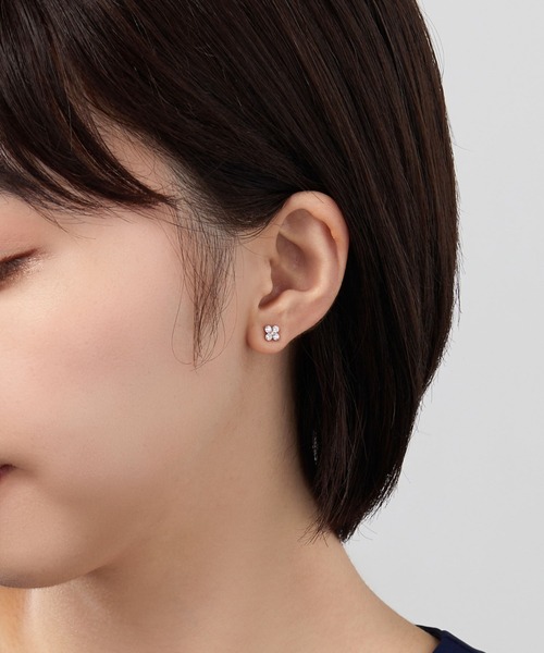 VENDOME AOYAMA（ヴァンドーム青山） ピアス K18PG ダイヤモンド