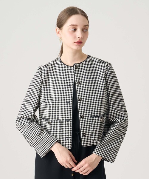 ANAYI（アナイ） ジャケット ノーカラージャケット 「セットアップ対応