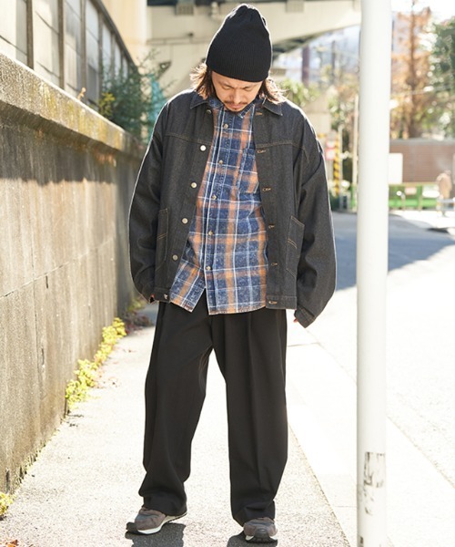 NO NEED（ノーニード） デニムジャケット gジャン ビッグポケット