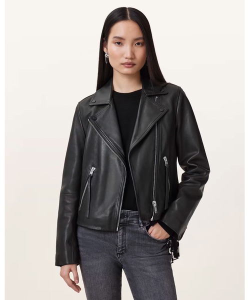 ALLSAINTS（オールセインツ） レザージャケット ライダース レディース