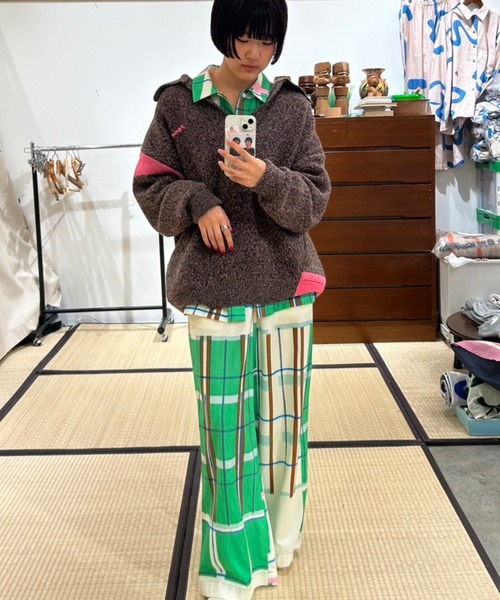 PAMM（パム） パジャマ ルームウェア ロビンソンチェックのパジャマ