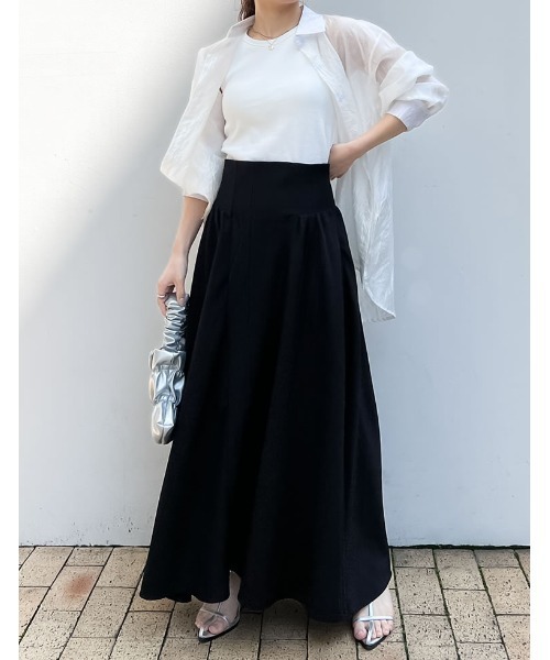 Re:EDIT（リエディ） スカート 「低身長サイズ有」ソフトツイル