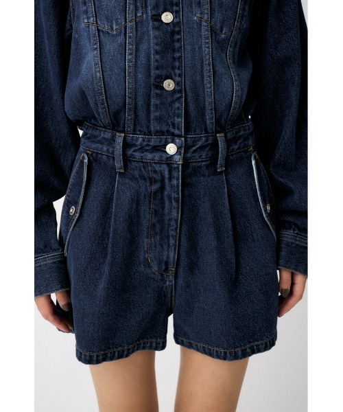 MOUSSY（マウジー） オールインワン 「26年SS新作」DENIM SHORT