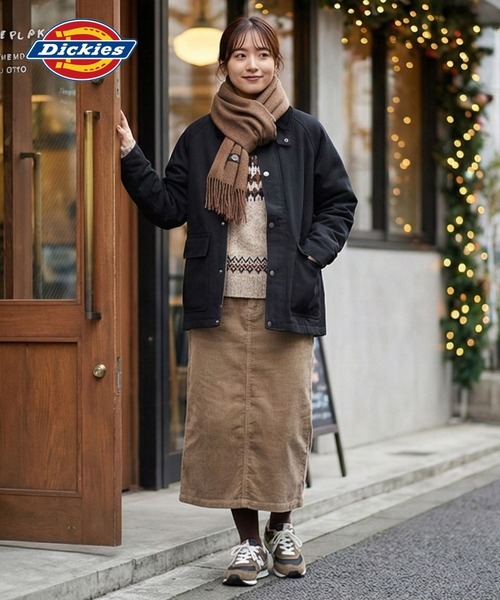 Dickies（ディッキーズ） ブルゾン アウター 襟コーデュロイ ダック