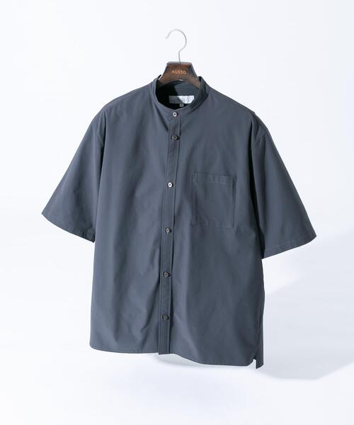 URBAN RESEARCH ROSSO MEN シャツ 「XLサイズあり」マイクロサッカー