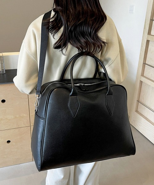 florist（フローリスト） ボストンバッグ 「2WAY/3WAY」大容量レザー