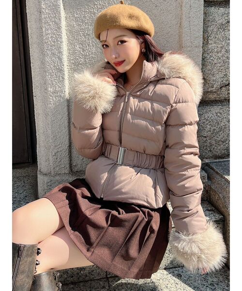 RESEXXY（リゼクシー） ダウンコート ダウンジャケット ショートダウン