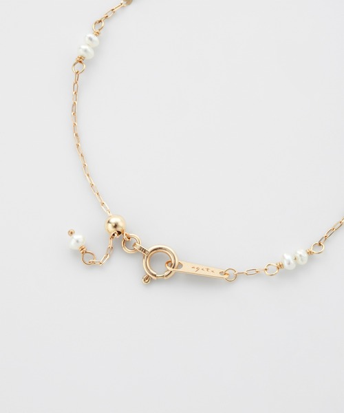 agete（アガット） ブレスレット K10パールブレスレット レディース
