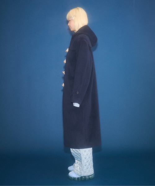 FEKETE（フェケテ） ダッフルコート コート high-neck hooded long
