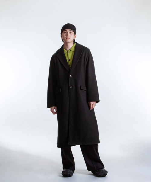 ZIP FIVE -White Line- チェスターコート コート 「White Line」 MOSS