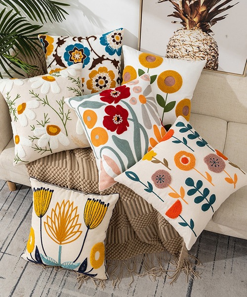 aimoha（アイモハ） クッション クッションカバー aimoha home立体感