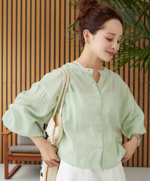 KOBE LETTUCE（神戸レタス） ブラウス シャツ 「 田中亜希子さんコラボ