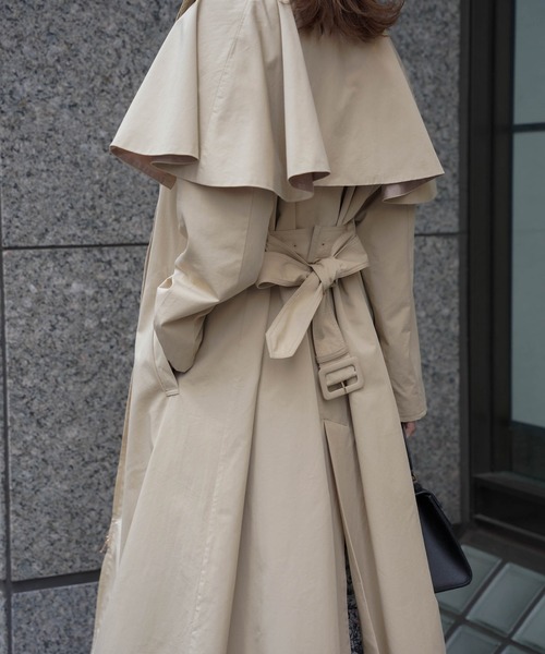 HUIT bouquet（ユイット ブーケ） トレンチコート コート フロント