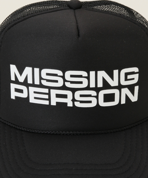 キャップ 帽子 「Ashley Williams」 MISSING PERSON OTTO TRUCK