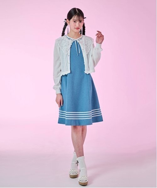 mezzo piano Junior（メゾピアノ ジュニア） ワンピース 「ニコプチ