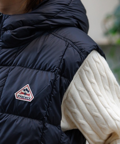 Pyrenex（ピレネックス） ダウンベスト ベスト レディース : ZOZOTOWN
