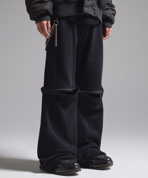 GRANCY スウェットパンツ ジャージ 「GRANCY」ZipDesign SweatPants
