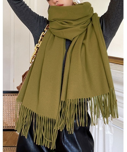 ストール マフラー ソフト ニット 大判 レディース : ZOZOTOWN Yahoo