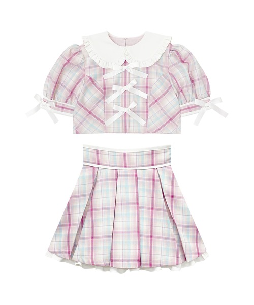 Honey Cinnamon（ハニーシナモン） セットアップ ポイントリボン配色