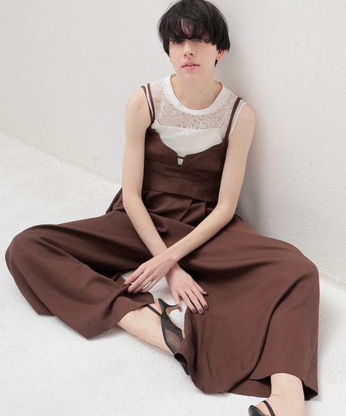 DRESSLAVE（ドレスレイブ） オールインワン double spaghetti strap