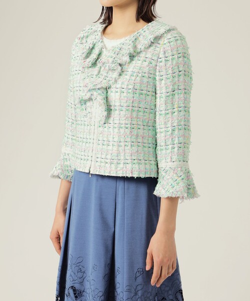 TO BE CHIC（トゥー ビー シック） ジャケット ノーカラージャケット