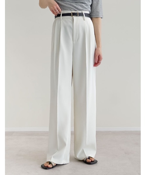 Re:EDIT（リエディ） スラックス パンツ 「販売枚数7.3万枚突破