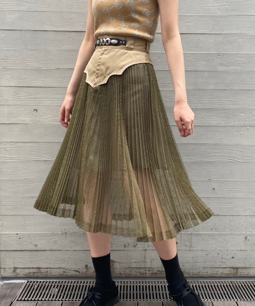 TOGA PULLA（トーガ プルラ） スカート TOGA PULLA Pleated skirt