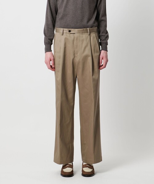 DISTRICT（ROSSIGNOL） チノパン 「District」2プリーツ ワイド