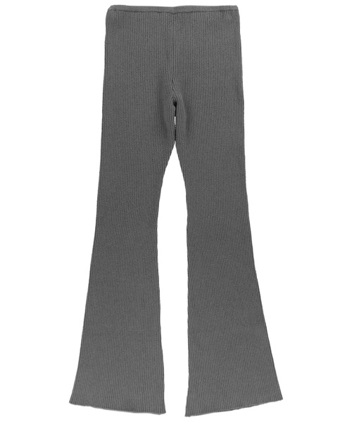 ALEXIA STAM（アリシアスタン） パンツ Rib Knit Flare Pants