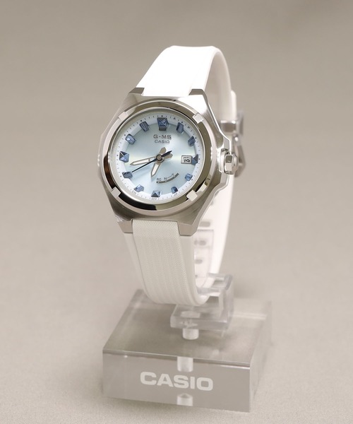 BABY-G 腕時計 G-MS / 電波ソーラー MSG-W300-7AJF レディース